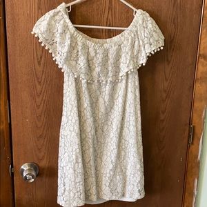 Off the shoulder dress